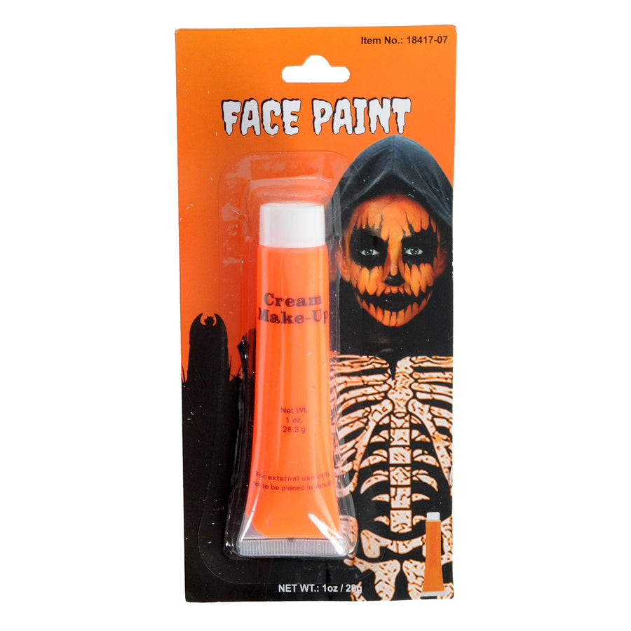 Orange Face Paint Tube