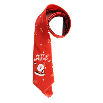 Christmas Long Tie (Merry Christmas Santa)