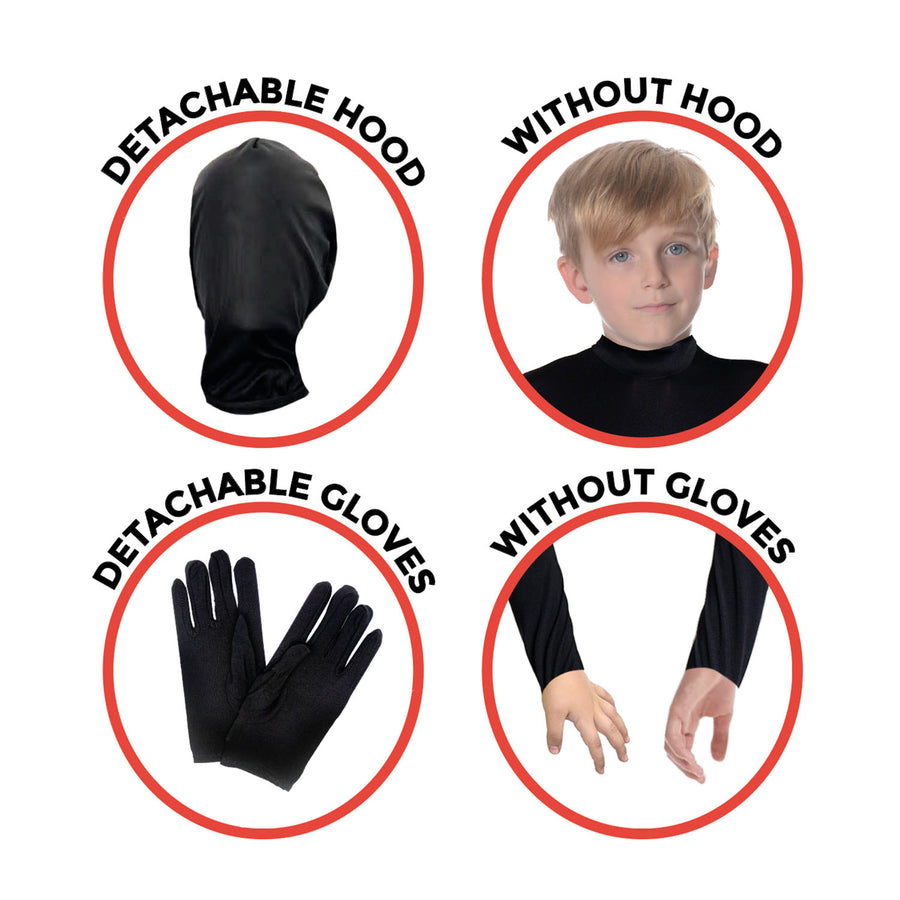 Children Body Suit Costume (Black)