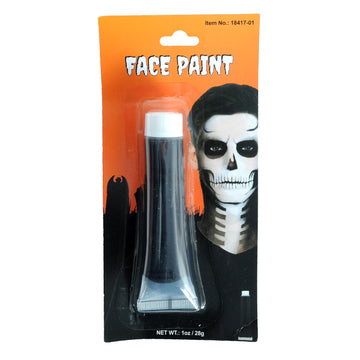 Black Face Paint Tube