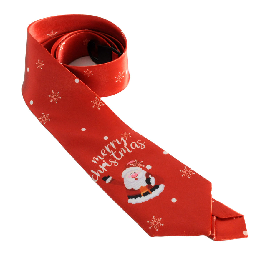 Christmas Long Tie (Merry Christmas Santa)