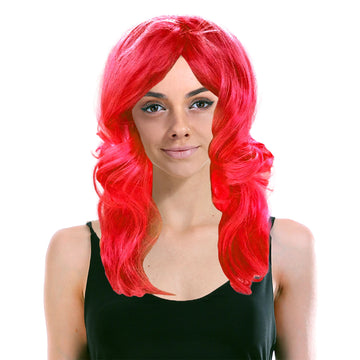 Wavy Curly Wig (Red)