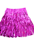Pink Tinsel Fringe Skirt