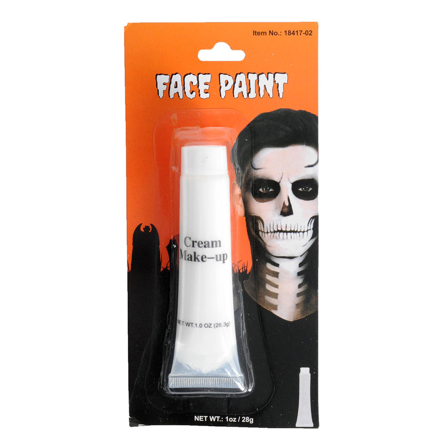 White Face Paint Tube