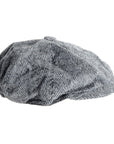 Vintage Old Man Cap (Tweed Grey)