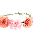 Rose Flower Headband (Pink)