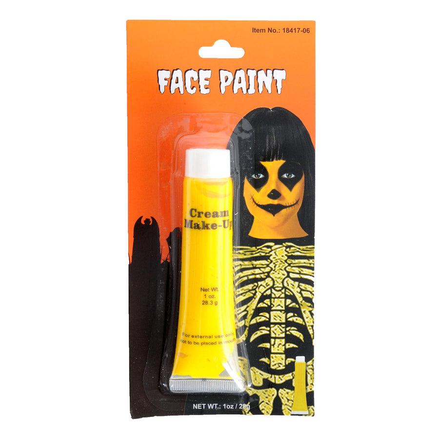 Yellow Face Paint Tube