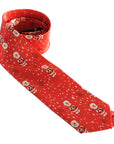 Christmas Long Tie (Red Santa)