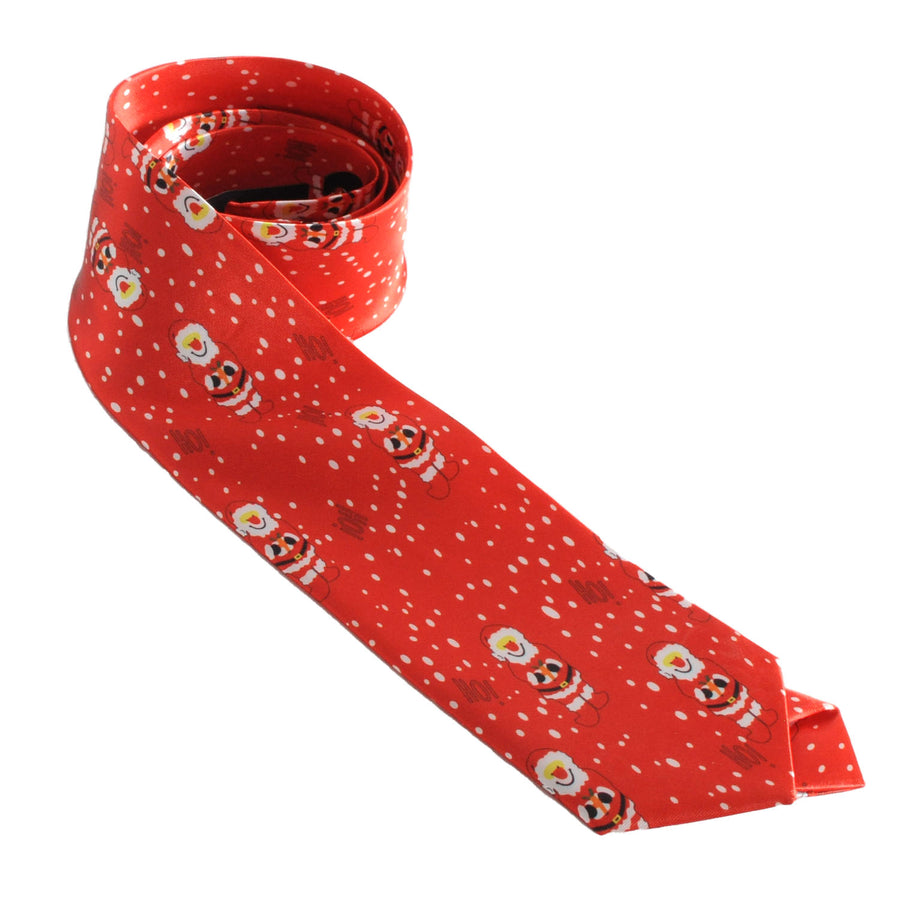 Christmas Long Tie (Red Santa)