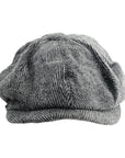 Vintage Old Man Cap (Tweed Grey)