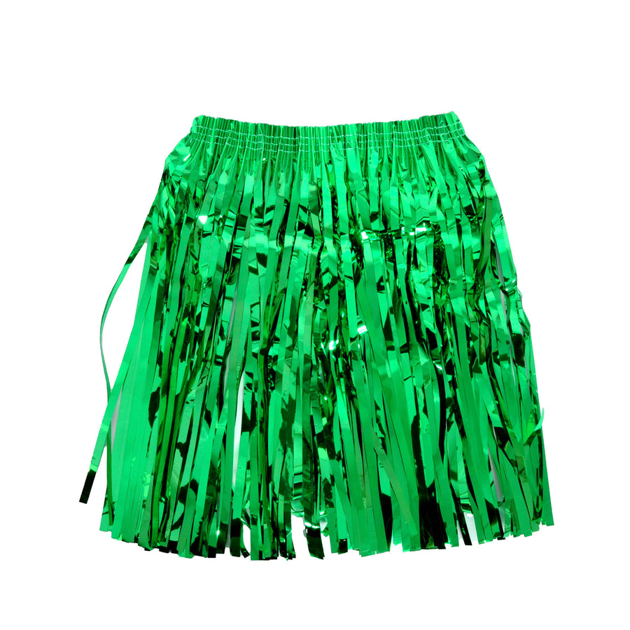 Green Tinsel Fringe Skirt