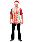Adult Santa Bling Rapper T-shirt
