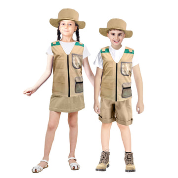 Children Explorer Vest Costume