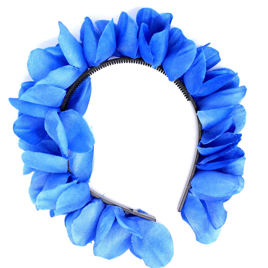 Hawaiian Flower Headband (Blue)