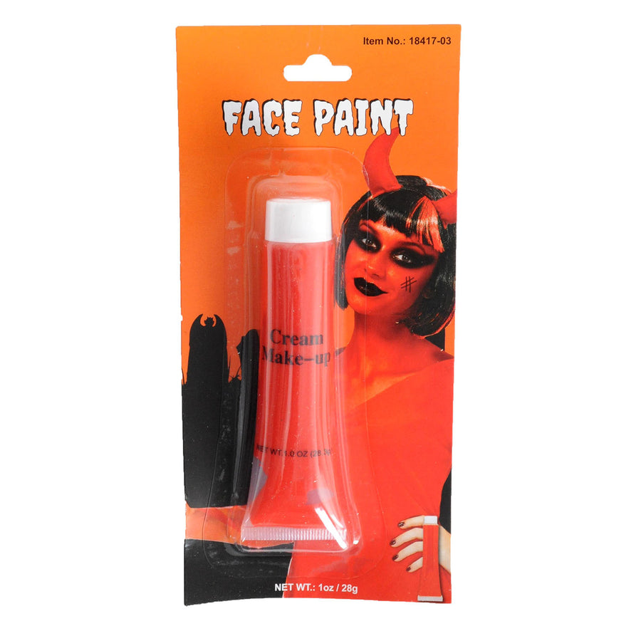 Red Face Paint Tube