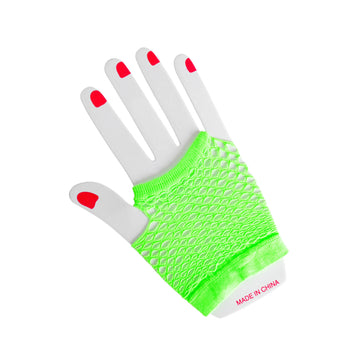 Short Fishnet Glove (Green)