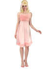 Adult Pink Fluffy Dress Costume
