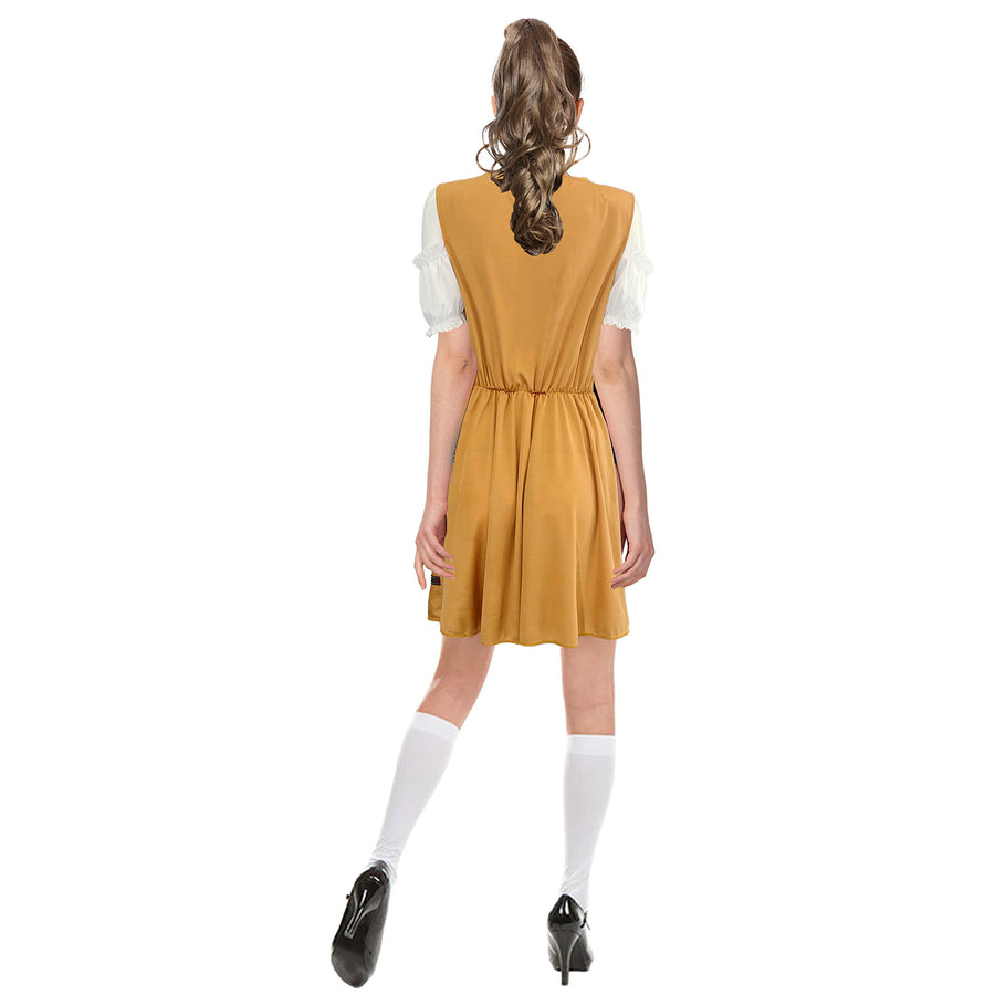 Adult Light Brown Beer Girl Costume