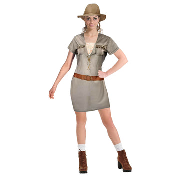 Adult Wildlife Explorer Lady Costume