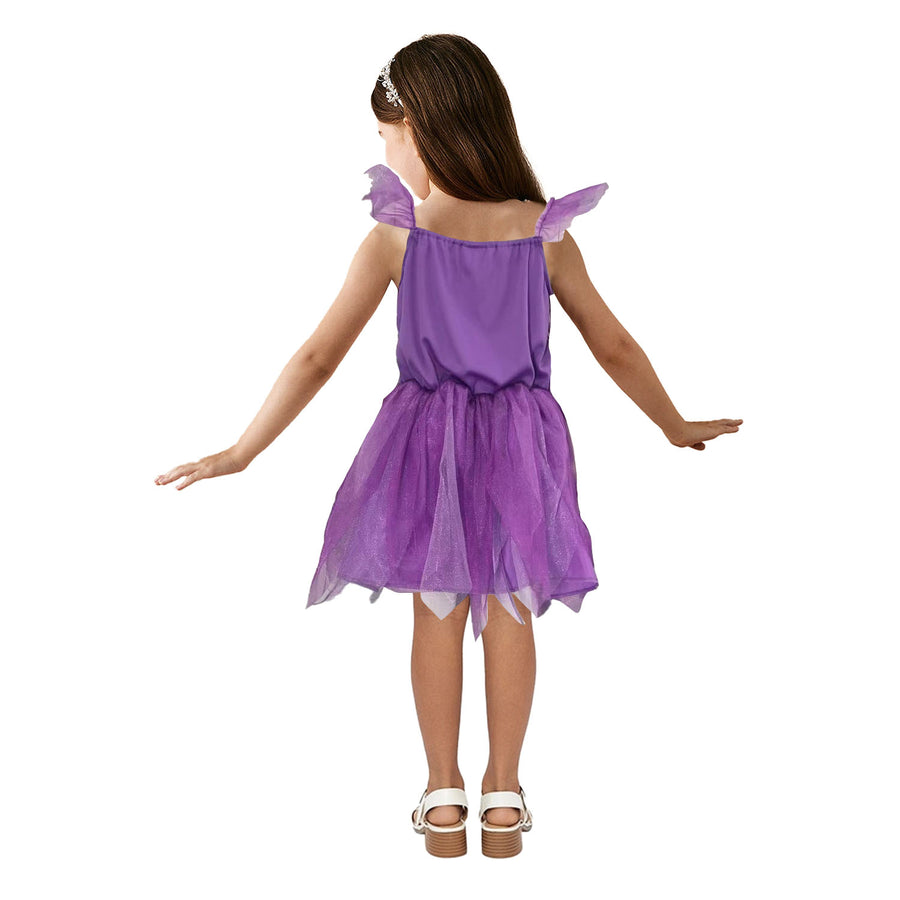 Children Purple Fairy Costume