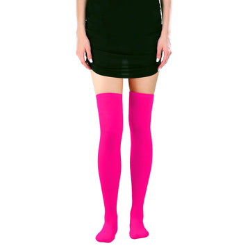 Over Knee Socks (Hot Pink)