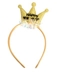 Happy New Year Crown Headband