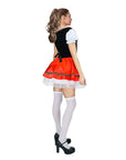 Adult Red Beer Maid Costume