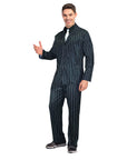 Adult Black Pinstripe Suit Costume