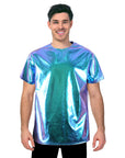 Adult Iridescent T-Shirt (Purple/Blue)