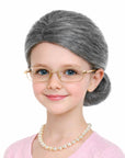 Children's Grandma Wig
