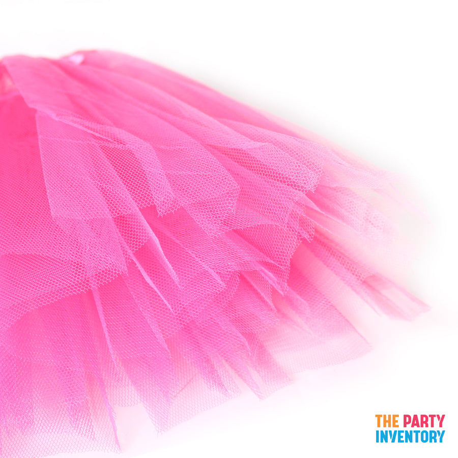 Adult Fluro Pink Stiff Net Tutu