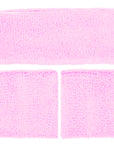 1980s Basics Costume Accessory Kit (Light Pink)