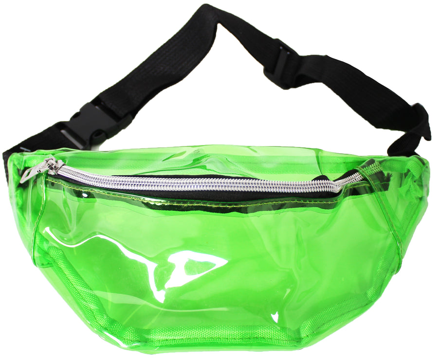 Green Transparent Bum Bag