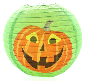 Green Pumpkin Halloween Lantern