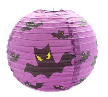 Purple Bat Halloween Lantern