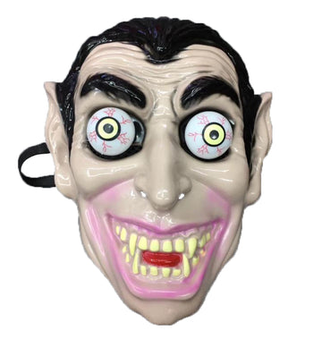 Creepy Vampire Plastic Mask