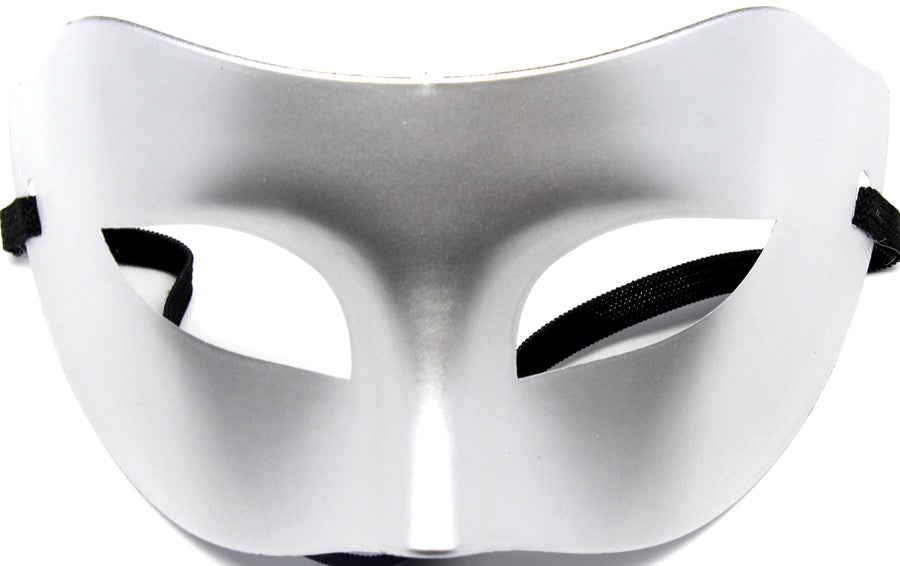 Silver Colour Party Mask