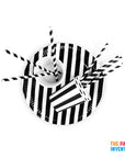 Black Stripe Tableware Set