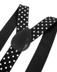 Black Polka Dot Suspender