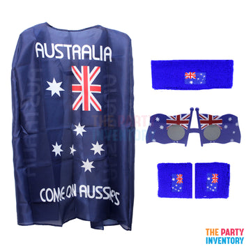 Australian Costume Kit (5 Piece Set)