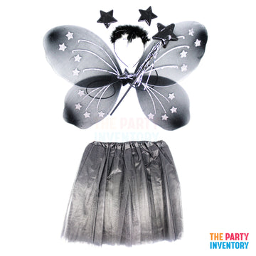Butterfly Costume Kit (Deluxe) Black