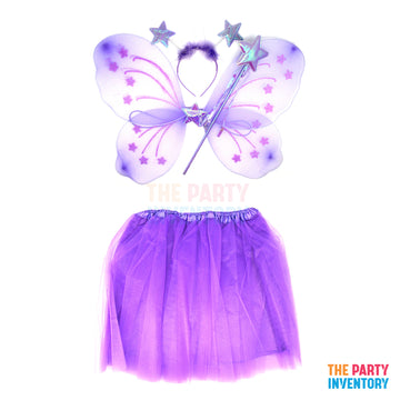 Butterfly Costume Kit (Deluxe) Purple