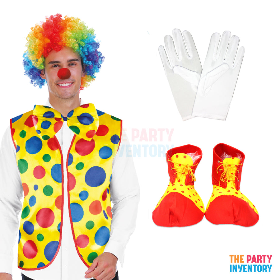 Clown Costume Kit Deluxe