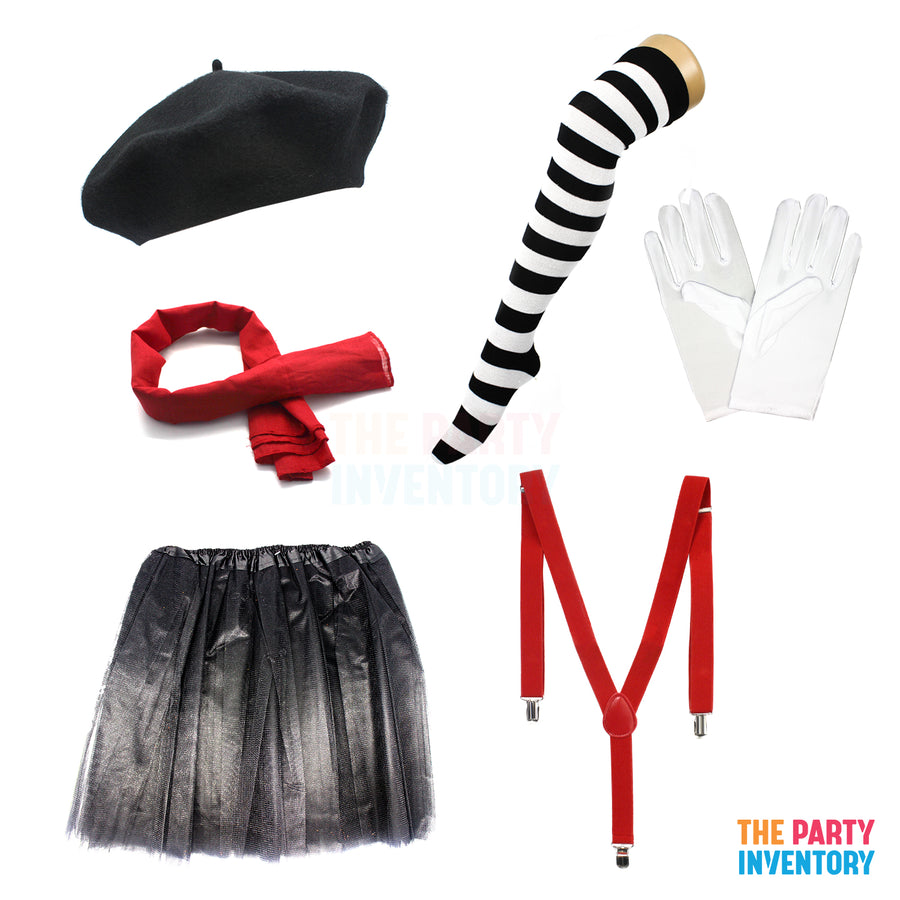 Mime Costume Kit (Deluxe)