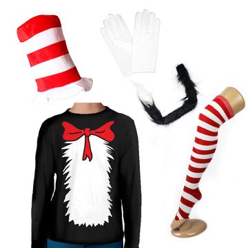 Deluxe Silly Cat Costume Kit (Kids/Adult)