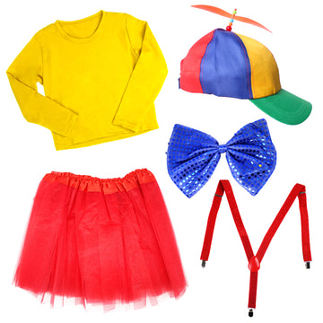 Funny Twin Girls Costume Kit (Kids/Adult)