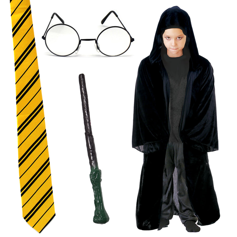 Children's Wizard Costume Kit (Yellow)