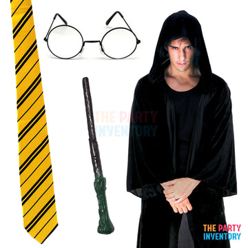 Adult Wizard Costume Kit (Yellow)