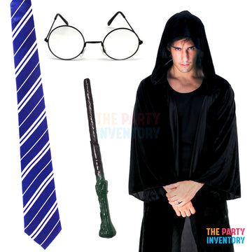 Adult Wizard Costume Kit (Blue)