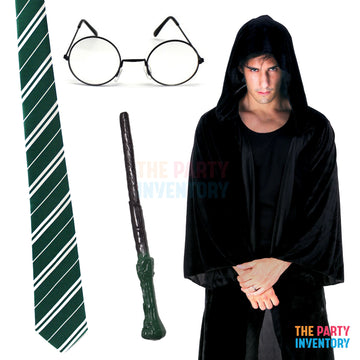 Adult Wizard Costume Kit (Green)